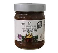 To Filema tis Lelas Mermelada de Higo Sin Azúcares Añadidos, 240 g - Artesanal, Endulzada con Zumo de Uva, Vegana, Sin Gluten, Sabor Natural y Saludable