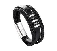 To My Son Bracelet Leather Never - Birthday Son Bracelet From Dad for Men冷媒