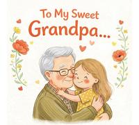 To my sweet Grandpa: To my sweet Grandpa: A Heartwarming Illustrated Book for Grandfather- A Perfect Gift from a Grandchild (GRANDDAUGHTER VERSION) (Grandparents - keepsake gift book)
