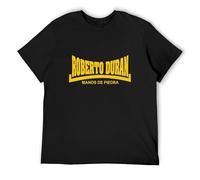to New Roberto Duran Manos De Piedra Boxing Legend Mens T-Shirt Size S-3XL Black XXXL