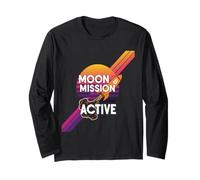 To The Moon Mission bitcoins sats hype futuras ganancias bitcoin Manga Larga
