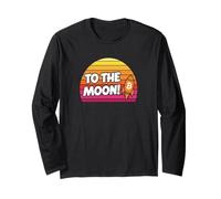 To The Moon Mission bitcoins sats hype futuras ganancias bitcoin Manga Larga