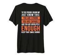 To The Person Behind Me On Back - Querida Persona detrás de mí Camiseta Premium