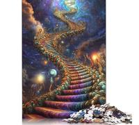 To The Unknown Puzzle Imposible,desafío for Adults Entretenimiento Creativo 1000 Piezas Obra De Arte De Juego De para Adultos Y Niños Mayores De 12 Años 1000pcs (38x26cm)