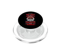 To The World My Son Is Just A Firefighter Funny Firefighters PopSockets PopGrip para MagSafe