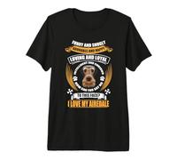 To This Face I Love My Airedale Terrier Dog Funny Puppy Camiseta Premium