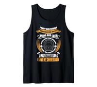 To This Face I Love My Chow Chow Dog Funny Puppy Dogs Lover Camiseta sin Mangas