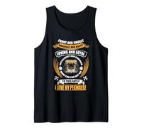 To This Face I Love My Pekingese Dog Funny Puppy Dogs Lover Camiseta sin Mangas