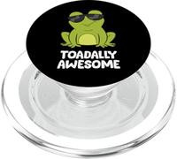 Toadally Awesome Anfibian Frog Funny Sapo PopSockets PopGrip para MagSafe