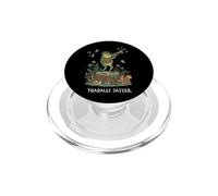 Toadally Jazzed Cottagecore Funny Frog Trompeta Jazz PopSockets PopGrip para MagSafe