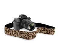 TOADDMOS Correas de cámara universales de 5 cm de ancho para fotógrafos, correas universales para cámara de cuello y hombro para todas las cámaras réflex digitales, leopardo, Talla única
