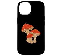 Toadstool Fly Agaric Foraging Champiñón Carcasa para iPhone 14