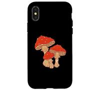 Toadstool Fly Agaric Foraging Champiñón Carcasa para iPhone X/XS