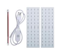 Toaiot Accesorios para impresora 3D BambuLab Kit de repuesto de placa de retroiluminación LED: placa de luz PCB con cable de conexión para modelo fotográfico Lighphane Proyecto de impresión DIY