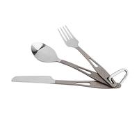 TOAKS Titanium 3-pieces Cutlery Set - Unisex - Gris - talla única- modelo 2025