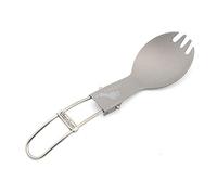 TOAKS Plegable Titan Spork Camping Cultery Portable Vajilla con Bolsa