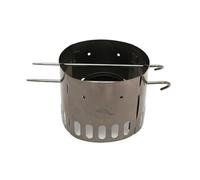 TOAKS Soporte de titanio para parabrisas de 4 piezas con estacas de titanio TOAKS para tienda de campaña, paquete de 2 accesorios de camping