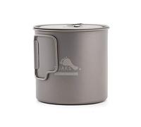 TOAKS Taza/Olla Portátil Ultraligera de Titanio para Acampar (750ml[POT-750])