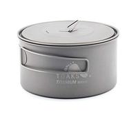 TOAKS Taza/Olla Portátil Ultraligera de Titanio para Acampar (900ml[POT-900-D130])