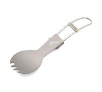 Vajilla de Exterior de Titanio Ultraligero Cuchara Tenedor Plegable (SLV-06)