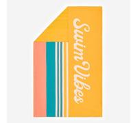 Toalla Amarillo Estampado Summer Microfibra Talla XL 110 x 175 cm Talla única