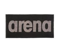 ARENA Gym Unisex Soft Towel, Black-Grey, One Size