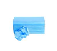 Toalla Azul 22,56 x 21 cm 2Hojas 20P x 150H Total: 3000 Unidades - Toallas Desechables, Secamano Papel Secamanos, Toallitas Biodegradables