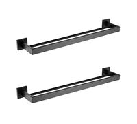 Toalla Bath Bath Bar Barra de Toallas Montada, Accesorios para el baño, Sus 304 Acero Inoxidable Matte Baño Negro Toalla de Toalla de Toalla de Toalla de Toalla