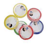 Toalla compresa de color, desechable, gruesa, absorbente, de viaje, 6 unidades, algodón comprimido, adecuada para exteriores, agradable a la piel y cómoda, tamaño compacto (6 unidades, 30 x 45 cm)