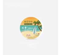 Toalla compresa desechable, toalla de viaje de algodón absorbente grueso para acampar al aire libre, senderismo, paquete de 5, 30 x 45 cm, color blanco