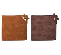 Toalla con capucha para bebé 85 x 85 cm