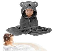Toalla con Capucha para bebé - Toalla de baño de bebé con Animales
