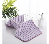 Toalla de algodón, suave y muy absorbente variedad de colores paño adecuado para adultos ancianos niños puede ser utilizado en el baño dormitorio aseo cocina uso(Purple)
