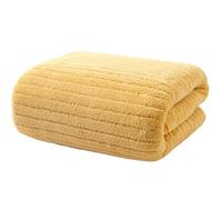 Toalla de Baño de Felpa Súper Suave y Absorbente, Telo de Cuerpo con Borde Reforzado y Gancho para Colgar Ideal para Ducha Baño Hogar Gimnasio (E)