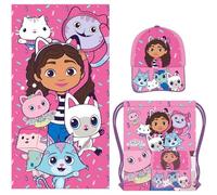 Toalla de baño Gabby's Dollhouse Rosa - Marca: Gabby's Dollhouse - EAN: 8445484488524