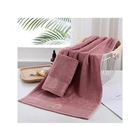 Toalla de baño grande de fibra de bambú, súper suave, muy absorbente y de secado rápido, extra grande y muy suave para una experiencia de secado lujosa. (rosa)