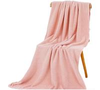 Toalla de baño gruesa de forro polar coral 70 x 140 cm, optimizada para una evaporación rápida, alta absorción y mínima producción de pelusa (2)
