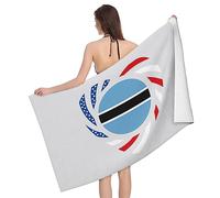 Toalla De Baño Nosotros Amamos A Estados Unidos Y Botswana por Siempre Toallas De Playa Microfibra Toalla Suaves Toallas para Deportiva Sauna Piscina 80X130Cm