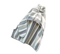 Toalla de baño para perro Manta absorbente de forro polar suave color coral | Toalla de baño con estampado de rayas para cachorros para playa, después de nadar, hogar, baño, salón y peluquería can