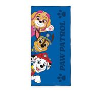 Toalla de baño Paw Patrol de Herding, Aprox. 70 x 140 cm, 100% algodón/Terciopelo, Azul