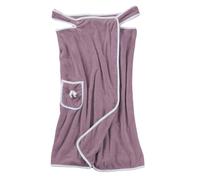 Toalla de baño portátil - Falda absorbente de forro polar para mujer, bata de baño de 80 x 135 cm, toalla de baño de forro polar coral con bolsillo para playa, spa, sauna y ducha