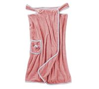 Toalla de baño portátil - Falda absorbente de forro polar para mujer, bata de baño de 80 x 135 cm, toalla de baño de forro polar coral con bolsillo para playa, spa, sauna y ducha