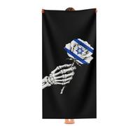 Toalla De Baño Rosas De Israel Microfibra Toalla Suaves Toallas De Playa para Camping Piscina Deportiva 80X130Cm
