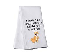 Toalla de cocina Shiba Inu A Kitchen Is Not Complete Without A Shiba Inu Kitchen Towel Shiba Inu Lover Gift (SHIBA INU -t)