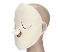Toalla de Compresa Caliente Toallas Faciales de Spa, Mascarilla Facial de Calentamiento Reutilizable Mascarilla de Enfriamiento de Vapor Facial Mascarilla de Relajación Mascarilla Mascarilla de Migrañ