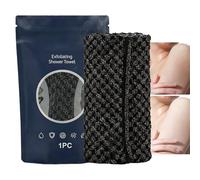Toalla de ducha exfoliante | Exfoliante de espalda de secado rápido, y absorbente - de belleza para exfoliar la espalda, dirigida a los amantes de la familia amigos y seres queridos