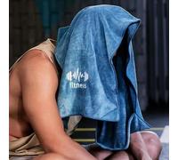 Toalla de enfriamiento Deportiva de Fibra Ultrafina de 25 x 110 cm, para Hombres y Mujeres, súper Suave, para Fitness, natación, Secado rápido, Color Azul Rey