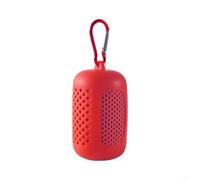 Toalla de enfriamiento para alivio instantáneo: envoltura de cuello deportiva de microfibra para gimnasio, golf y correr, toalla de hielo de secado rápido, 30 x 80 cm (rojo)