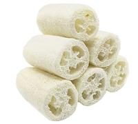 Toalla de esponja de esponja natural orgánica, más segura para eliminar las manchas de la vajilla, eliminar las cutículas de la piel, 10 piezas, 3.9 pulgadas