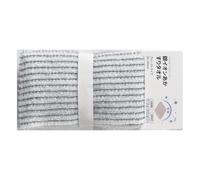 Toalla de exfoliación corporal, toalla de ducha de inodoro | Purificador trasero de 9.4 x 40.5 pulgadas,Toalla de ducha reutilizable, tocador de belleza, piel más suave para el cuidado de la